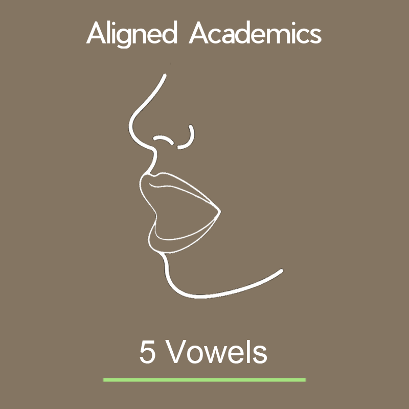 Learn the 5 Vowels: 5 Lessons for Multisensory Reading Intervention
